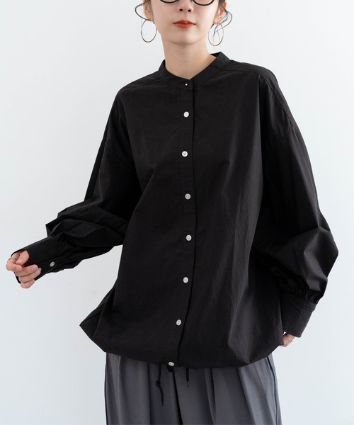 refinedworks（リファインドワークス）の「【refinedworks】 refinedworks人気のサークルブラウス！（シャツ/ブラウス・レディース・ブラック/ブルー/ホワイト・FREE）」の13枚目の写真