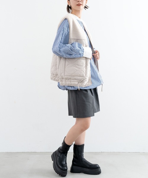 refinedworks（リファインドワークス）の「【refinedworks】 refinedworks人気のサークルブラウス！（シャツ/ブラウス・レディース・ブラック/ブルー/ホワイト・FREE）」の21枚目の写真