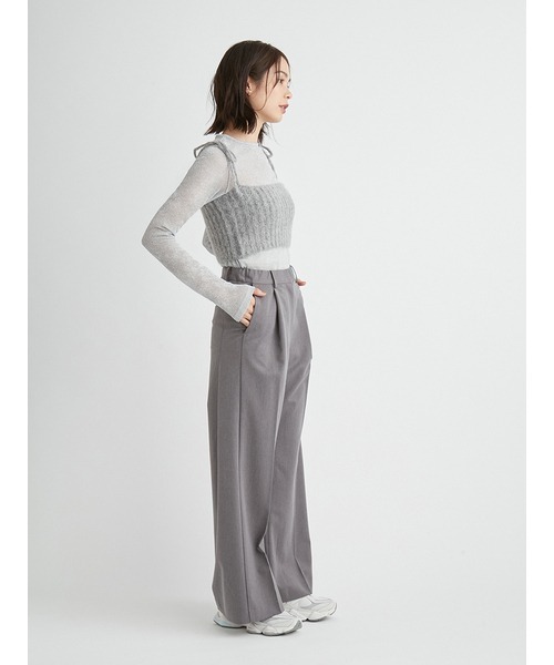 emmi（エミ）の「シャギーニットキャミソール（ニット/セーター）」 - WEAR