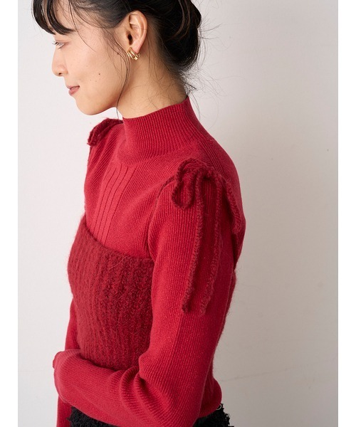 emmi（エミ）の「シャギーニットキャミソール（ニット/セーター）」 - WEAR