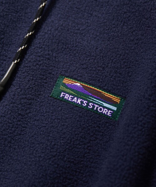 FREAK'S STORE（フリークスストア）の「限定展開 ビッグシルエット サイドポケット フリース プルオーバー パーカー（パーカー・メンズ・チャコールグレー/グレー/グレイッシュベージュ/オリーブ/ブラック/ネイビー・SMALL/MEDIUM/LARGE）」の14枚目の写真