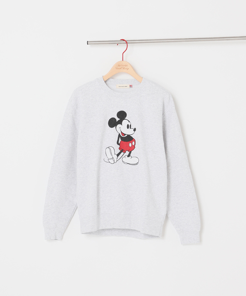 OUTDOOR PRODUCTS（アウトドアプロダクツ）の「GOOD ROCK SPEED Disney / 裏毛スウェットプルオーバー（Tシャツ/カットソー・レディース・ネイビー/チャコールグレー・FREE）」の10枚目の写真
