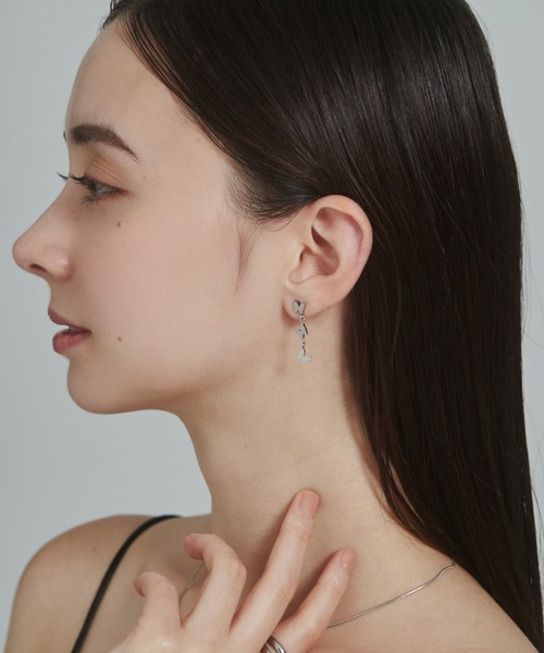 ciite' surgical stainless（シーテサージカルステンレス）の「【 金属アレルギー対応 】 バタフライピアス サージカルステンレス   (両耳用)（ピアス（両耳用）・レディース・ゴールド/シルバー・FREE）」の16枚目の写真