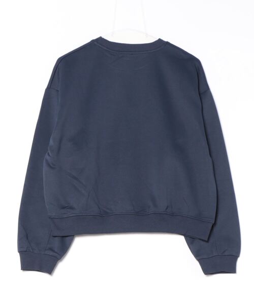 Mayree（メイリー）の「【Mayree】 刺繍 リボン デザイン トレーナー スウェット（スウェット・レディース・ネイビー/グレー・X-LARGE/LARGE/MEDIUM）」の8枚目の写真