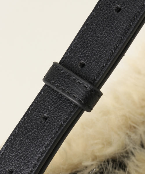 Casselini(キャセリーニ)の「【Casselini/キャセリーニ】Curly Poire bag 242-210515(ハンドバッグ・レディース・ベージュ/グレー・FREE)」の12枚目の写真