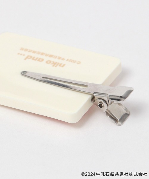 niko and...（ニコアンド）の「【牛乳石鹸】コラボ前髪クリップ2Pセット（バレッタ/ヘアクリップ・レディース・その他・0）」の5枚目の写真