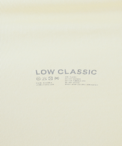 LOW CLASSIC(ロウ クラシック)の「LOW CLASSIC/ロウ クラシック スカーフトップス LW243TS03(Tシャツ/カットソー・レディース・イエロー/ブラック・FREE)」の12枚目の写真