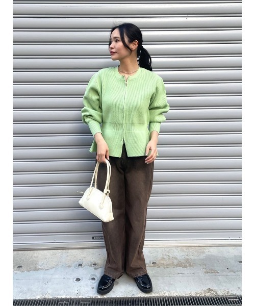 グレース♡ペプラムカーディガン ペプラムニットカーディガン / GRACE CONTINENTAL | GRACE CONTINENTAL