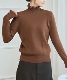 Fascinating Knit ニット ブラウン 茶色 焦茶 1番