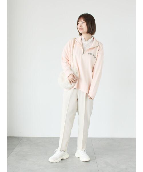Lugnoncure(ルノンキュール)の「【イージーケア】ストレッチテーパードパンツ(その他パンツ・レディース・ピンク/グレー/ベージュ/ブラック/ブルー・L/M)」の16枚目の写真