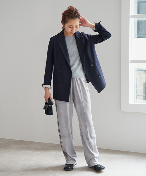 Spick & Span（スピックアンドスパン）の「ADIDAS / アディダス BB Verour TP JM2266/2267/2268（その他パンツ・レディース・ライトグレー/ベージュ/ネイビー・X-SMALL/SMALL）」の4枚目の写真