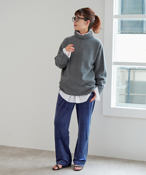 Spick & Span（スピックアンドスパン）の「ADIDAS / アディダス BB Verour TP JM2266/2267/2268（その他パンツ・レディース・ライトグレー/ベージュ/ネイビー・X-SMALL/SMALL）」の13枚目の写真