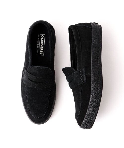 CONVERSE（コンバース）の「【CONVERSE/コンバース】CS LOAFER ⅡSK スエードローファー 24AW（スニーカー・メンズ・ブラック・26/27/28）」の3枚目の写真