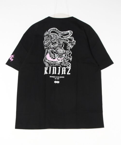 ARCHIVER(アーカイバ)の「【KINJAZ】Graphic T(Tシャツ/カットソー・メンズ・ブラック・LARGE)」の2枚目の写真