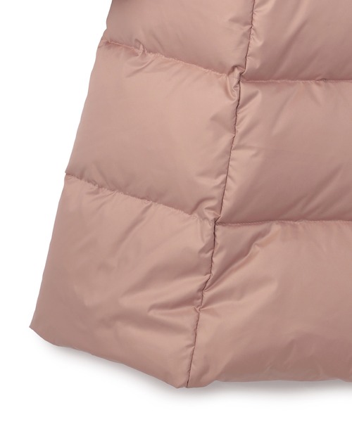 LAISSE PASSE（レッセパッセ）の「ウエストマークロングダウンコート（ダウンジャケット/コート・レディース・ブラック/ピンクベージュ・SMALL/MEDIUM）」の14枚目の写真