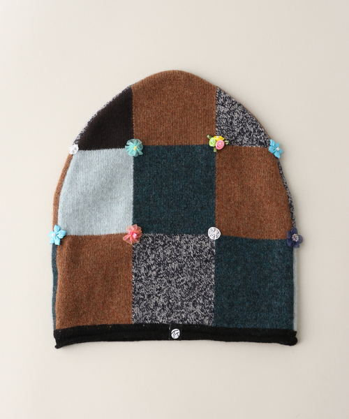 YanYan ビーニー ニット帽 CITYSHOP（シティーショップ）の「YANYAN CHECKED EXTRALONG