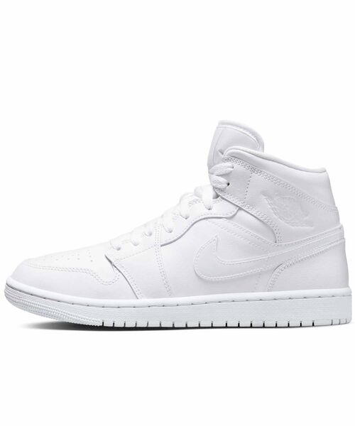 美品　Nike Air Jordan 1 Mid ホワイト/ベージュ　20cm Amazon | [ナイキ] エア ジョーダン 1 ミッド W AIR JORDAN 1