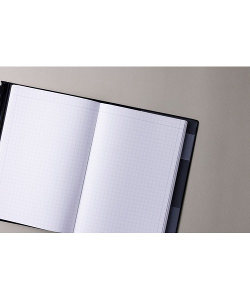 EDiT マークス 手帳用紙を使った方眼ノート・B6変型・PVCカバー付き