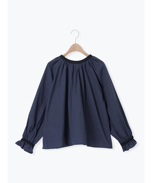 Samansa Mos2（サマンサ モスモス）の「柄アソートクレリック前後2WAYブラウス（シャツ/ブラウス・レディース・ブラック/ベージュ/オフホワイト/ブルー・F）」の22枚目の写真