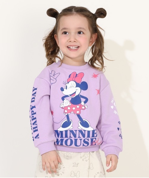 ディズニー　トレーナー 親子お揃い ディズニー キャラクタートレーナー 0125K（スウェット