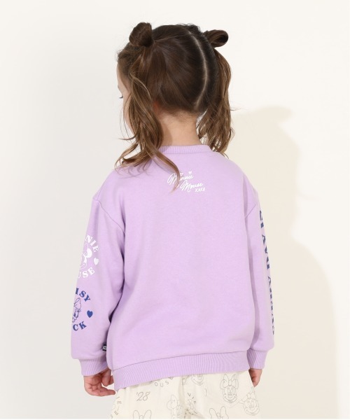 親子お揃い ディズニー キャラクタートレーナー 0125K（スウェット