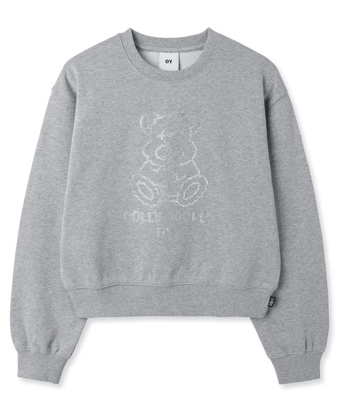 OY/オーワイ』 STONE DOLLY CROPPED CREWNECK/ストーン