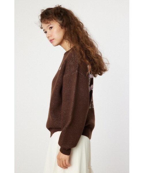 MIX COLOR LOGOニットトップス（ニット/セーター）｜RODEO