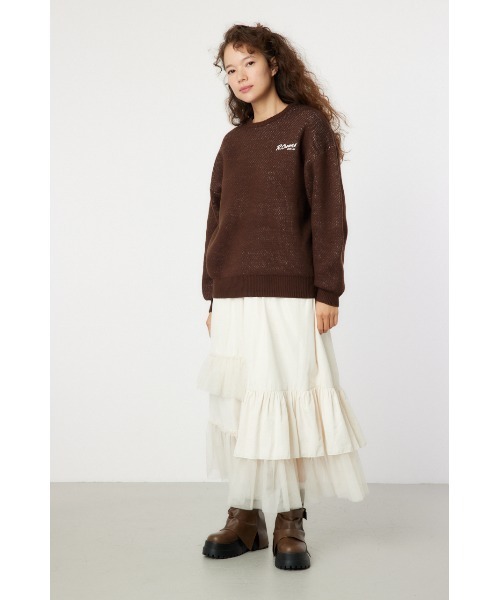 コーデュロイニット RB-FR1502TF]FIRMUM(フィルマム)経編コーデュロイラウンドヘム