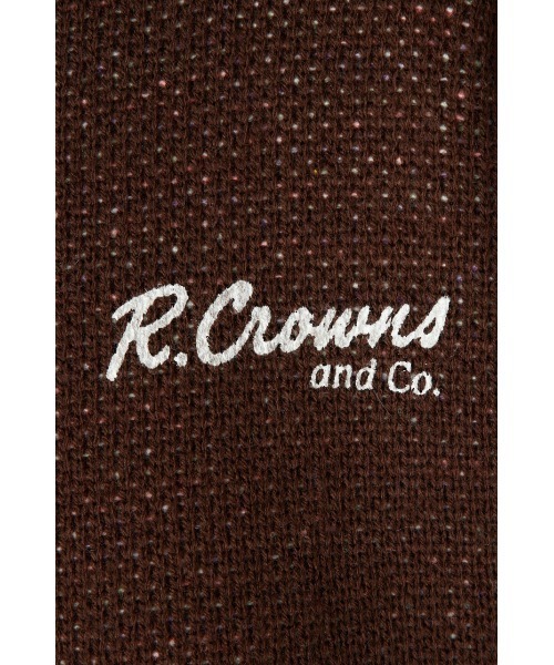 RODEO CROWNS WIDE BOWL(ロデオクラウンズワイドボウル)の「MIX COLOR LOGOニットトップス(ニット/セーター・レディース・ブラウン/レッド/グレー×ホワイト/チャコールグレー・FREE)」の14枚目の写真
