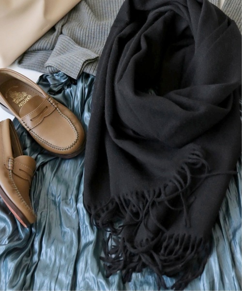 JOURNAL STANDARD relume（ジャーナルスタンダード　レリューム）の「《追加2》RELUMEウールストール（マフラー・レディース・ブラック/ライトグレー/ベージュ・FREE）」の20枚目の写真