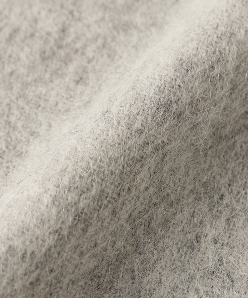 JOURNAL STANDARD relume（ジャーナルスタンダード　レリューム）の「《追加2》RELUMEウールストール（マフラー・レディース・ブラック/ライトグレー/ベージュ・FREE）」の9枚目の写真