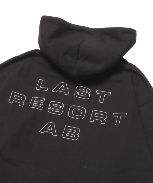 Last Resort AB（ラストリゾート・エービー）の「EUROSTYLE HOODIE　LRABD17-CS001（スウェット・メンズ・ブラック・X-LARGE/MEDIUM/LARGE）」の4枚目の写真