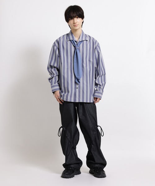 MILKBOY SAILOR スカーフ シャツ ミルクボーイ SAILOR スカーフ シャツ（シャツ/ブラウス）｜MILKBOY（ミルク