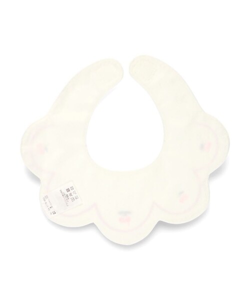 BRANSHES(ブランシェス)の「さくらんぼ刺繍スタイ(スタイ/よだれかけ・キッズ・アイボリー/ピンク・FREE)」の10枚目の写真