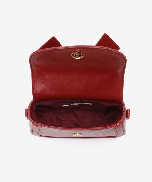 MAJESTIC LEGON（マジェスティックレゴン）の「クラシックリボンバッグ（ハンドバッグ・レディース・レッド/ブラック/アイボリー・FREE）」の15枚目の写真