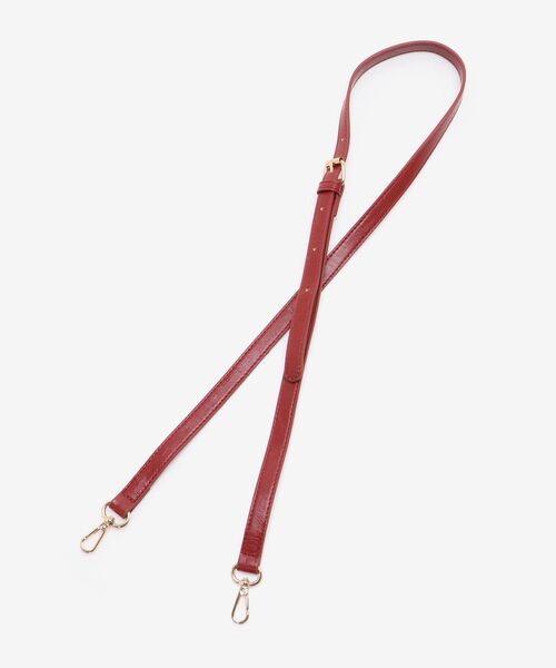 MAJESTIC LEGON（マジェスティックレゴン）の「クラシックリボンバッグ（ハンドバッグ・レディース・レッド/ブラック/アイボリー・FREE）」の4枚目の写真