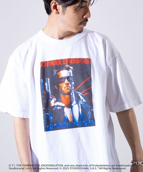 映画 ターミネーター Tシャツ 映画／アパレル】ターミネーター2 剥き出しのT-800 Tシャツ｜wowshop