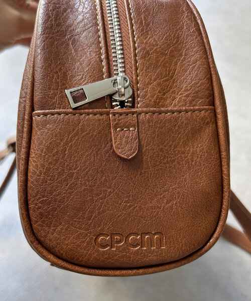 CPCM(シーピーシーエム)の「ラウンドボストンバッグ(ボストンバッグ・レディース・ブラック/ブラウン/レッド/グリーン/キャメル・FREE)」の13枚目の写真
