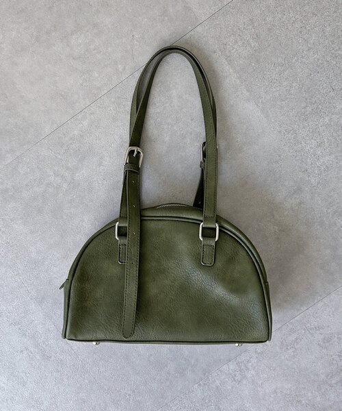 CPCM(シーピーシーエム)の「ラウンドボストンバッグ(ボストンバッグ・レディース・ブラック/ブラウン/レッド/グリーン/キャメル・FREE)」の18枚目の写真