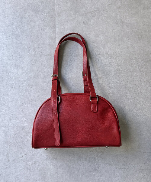 CPCM(シーピーシーエム)の「ラウンドボストンバッグ(ボストンバッグ・レディース・ブラック/ブラウン/レッド/グリーン/キャメル・FREE)」の22枚目の写真