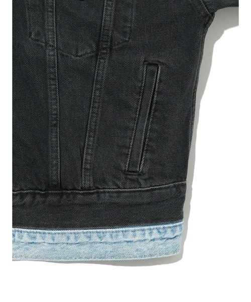 Levi's(リーバイス)の「Levi's/リーバイス 90S トラッカージャケット(デニムジャケット・レディース・ブラック・XS/S/M)」の5枚目の写真