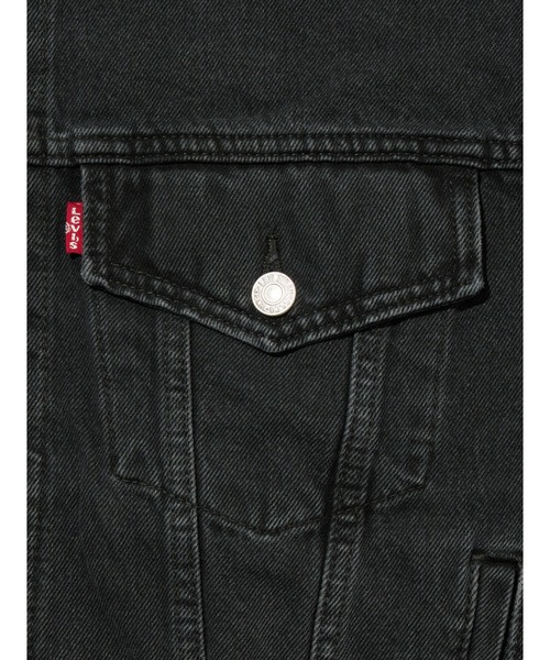 Levi's(リーバイス)の「Levi's/リーバイス 90S トラッカージャケット(デニムジャケット・レディース・ブラック・XS/S/M)」の6枚目の写真