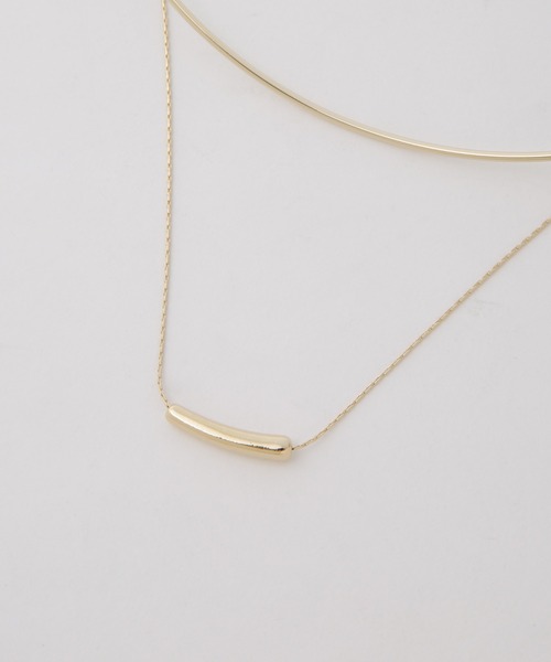 NANO universe（ナノユニバース）の「２連ゴールドチョーカー（ネックレス・レディース・ゴールド・FREE）」の3枚目の写真