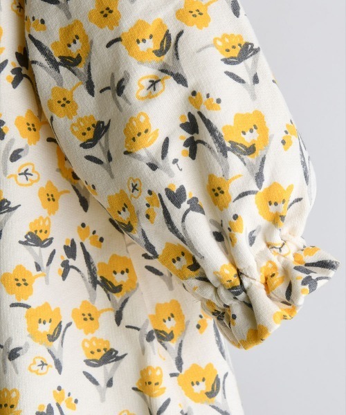 moimoln(モイモルン)の「ローレンワンピース(ワンピース・キッズ・イエロー・80cm/90cm/110cm/100cm)」の4枚目の写真