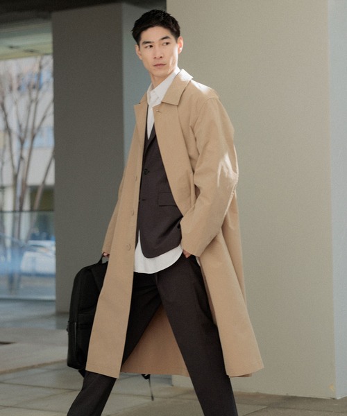 ADAM ET ROPE'(アダムエロペ)の「【RIRANCHA】サマーセットアップ / テーラードジャケット & スラックス / イージーケア / 接触冷感 / 吸水速乾(セットアップ・メンズ・ブラック系その他/ブルー系その他/ダークグリーン・S/M/L)」の16枚目の写真