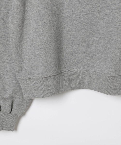 Heather（ヘザー）の「ワンショルプレート裏毛スウェット　323432（スウェット・レディース・グレー/オートミール/ブルー・FREE）」の7枚目の写真