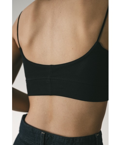 STYLEMIXER（スタイルミキサー）の「カップ付きブラトップ（キャミソール・レディース・ホワイト/ブラウン/ブラック・SMALL/MEDIUM）」の12枚目の写真