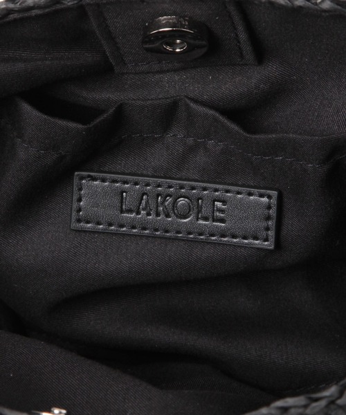 LAKOLE（ラコレ）の「ペーパーフリルショルダーバッグ / 286390（ショルダーバッグ・レディース・ベージュ系1/ブラック系9・FREE）」の16枚目の写真