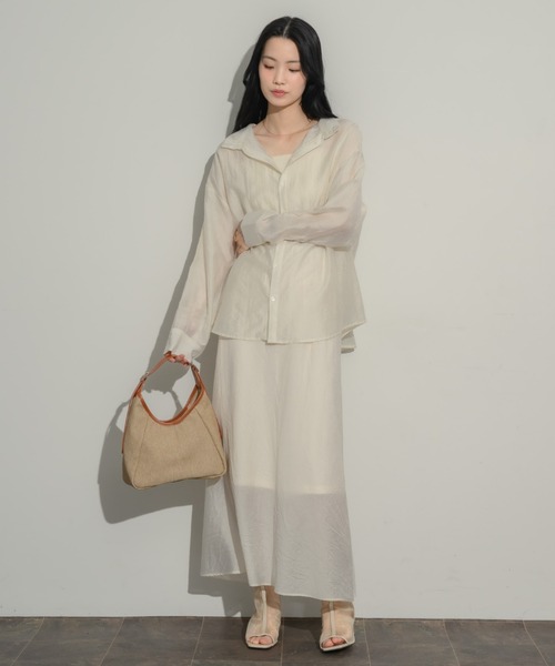 NEUNA（ヌナ）の「バイカラー2wayバッグ（ハンドバッグ・レディース・ブルー/ベージュ・FREE）」の7枚目の写真