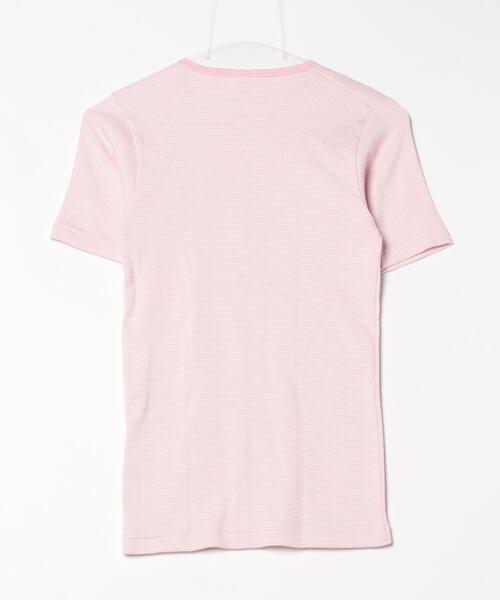 MILLER(ミラー)の「Miller/ミラー H/S Crew Tee クルーネック ハーフスリーブT(Tシャツ/カットソー・レディース・ピンク/その他1/ネイビー/チャコールグレー/アイボリー/ブラック・F)」の5枚目の写真